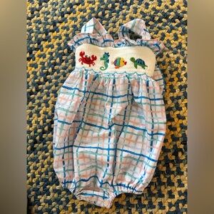 Tutti Fruitti Kids Co Smocked Bubble